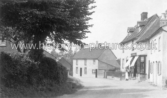 A view of the Village, Ashdon, Essex. c.1908
